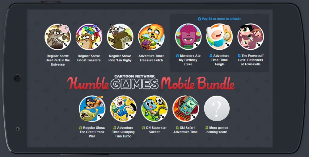 Humble Bundle Mobile spécial Cartoon Network