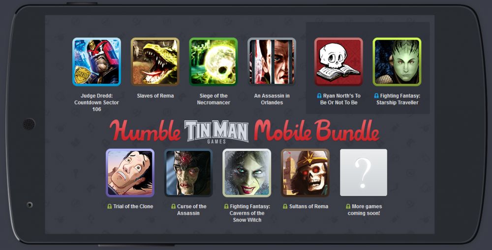 Humble Bundle Mobile spécial Tin Man Games