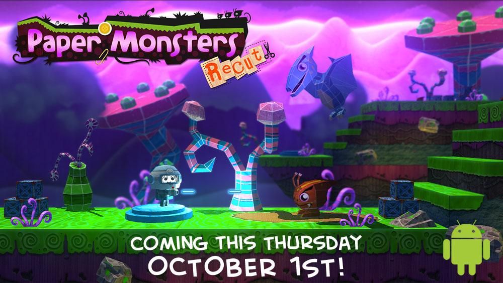Paper Monsters Recut de Crescent Moon Games et Mobot Studios sur Android