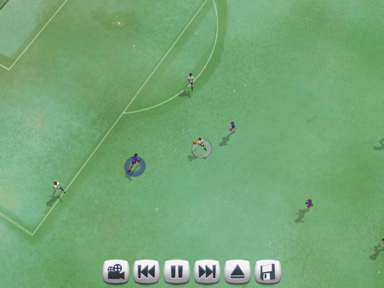 Active Soccer 2 DX (copie d'écran 8 sur iPhone / iPad)