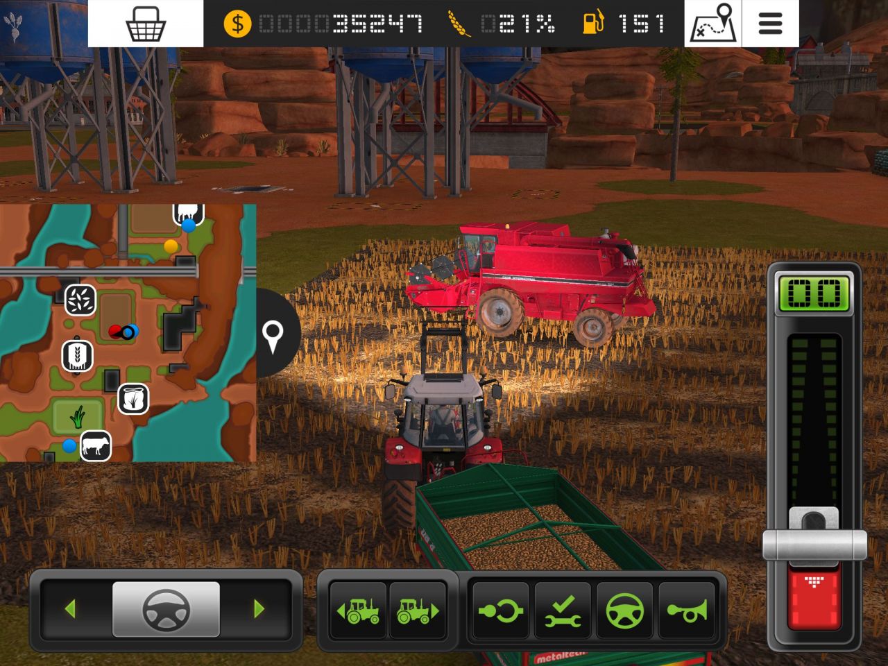 Farming Simulator 18 (copie d'écran 7 sur Android)