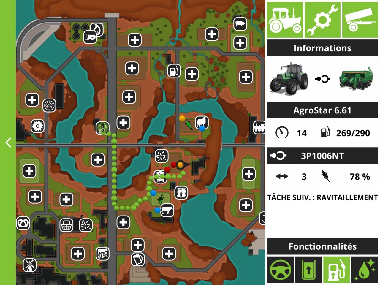 Farming Simulator 18 (copie d'écran 12 sur Android)