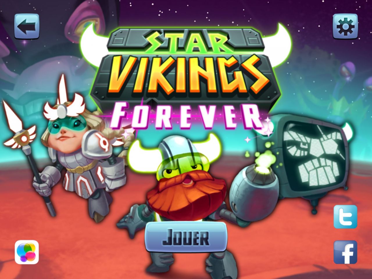 Star Vikings Forever (copie d'écran 1 sur iPhone / iPad)