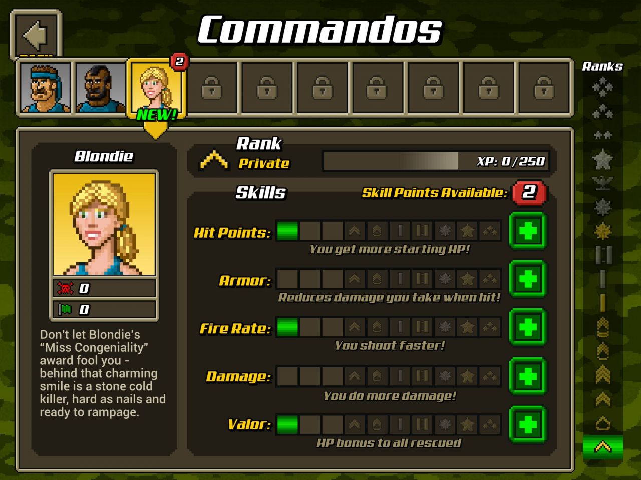 KickAss Commandos (copie d'écran 16 sur Android)