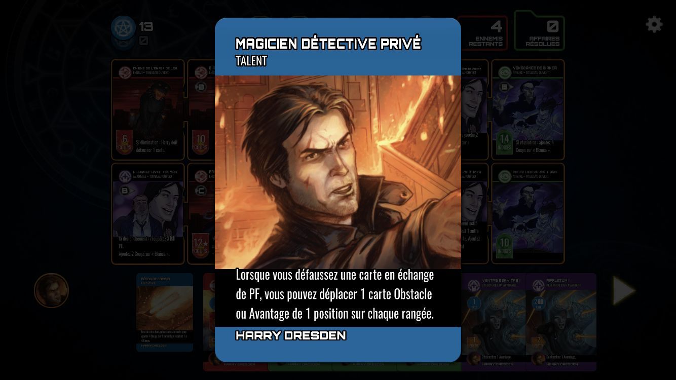 Dresden Files Co-op Card Game (copie d'écran 10 sur iPhone / iPad)
