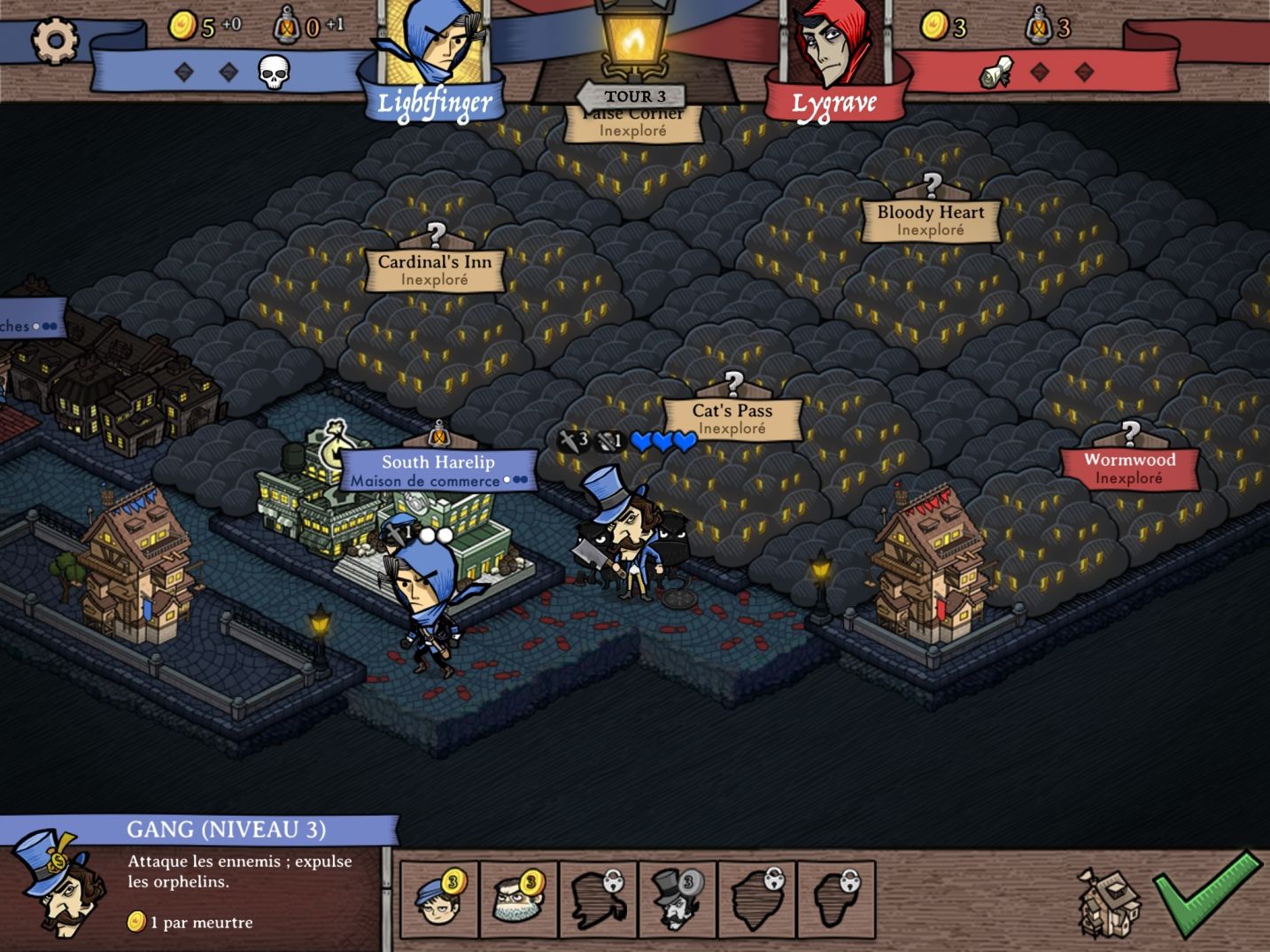 Antihero - Digital Board Game (copie d'écran 5 sur iPhone / iPad)