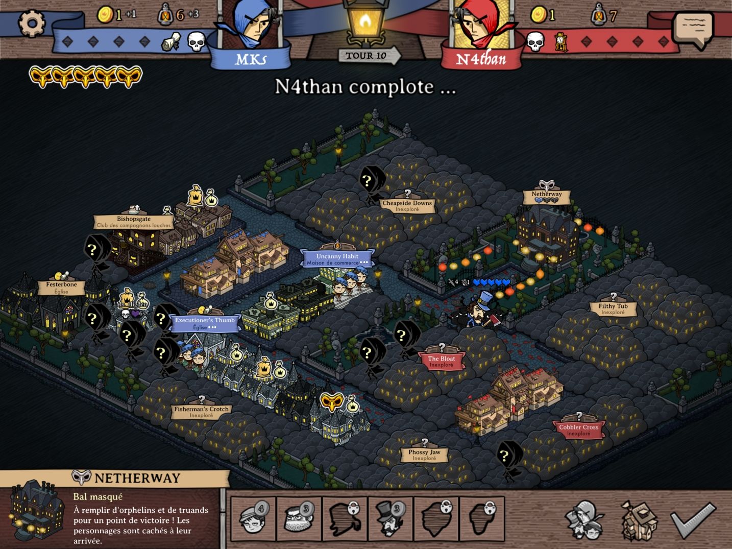 Antihero - Digital Board Game (copie d'écran 8 sur iPhone / iPad)