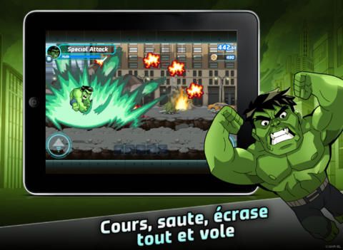 Marvel Run Jump Smash! sur iPhone, iPad et Android