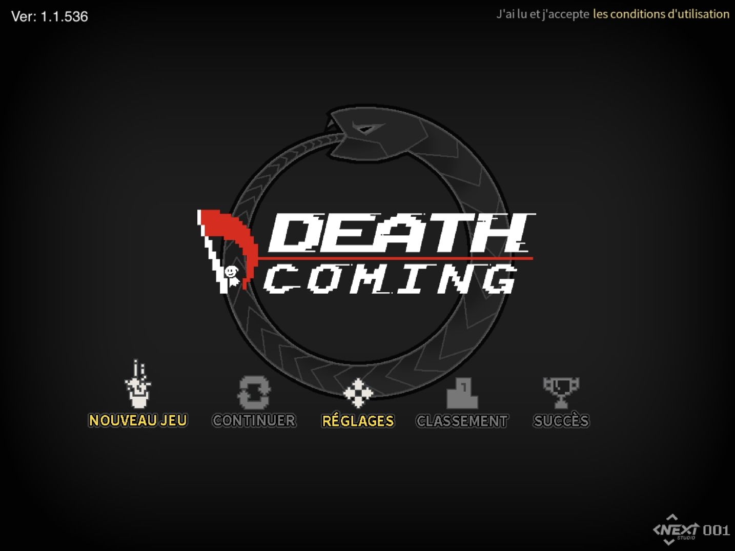 Death Coming (copie d'écran 1 sur iPhone / iPad)