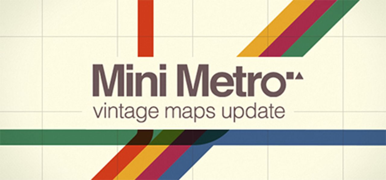 Mini Metro vintage maps update de Dinosaur Polo Club