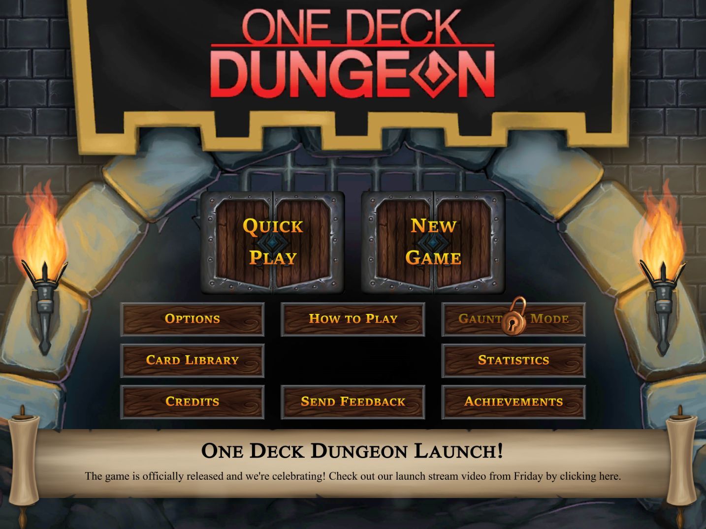 One Deck Dungeon (copie d'écran 1 sur iPad)