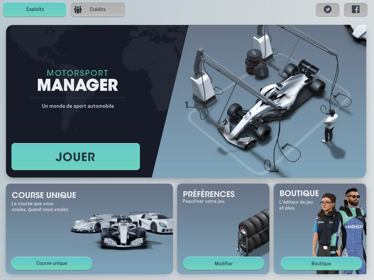 Motorsport Manager Mobile 3 (copie d'écran 1 sur Android)