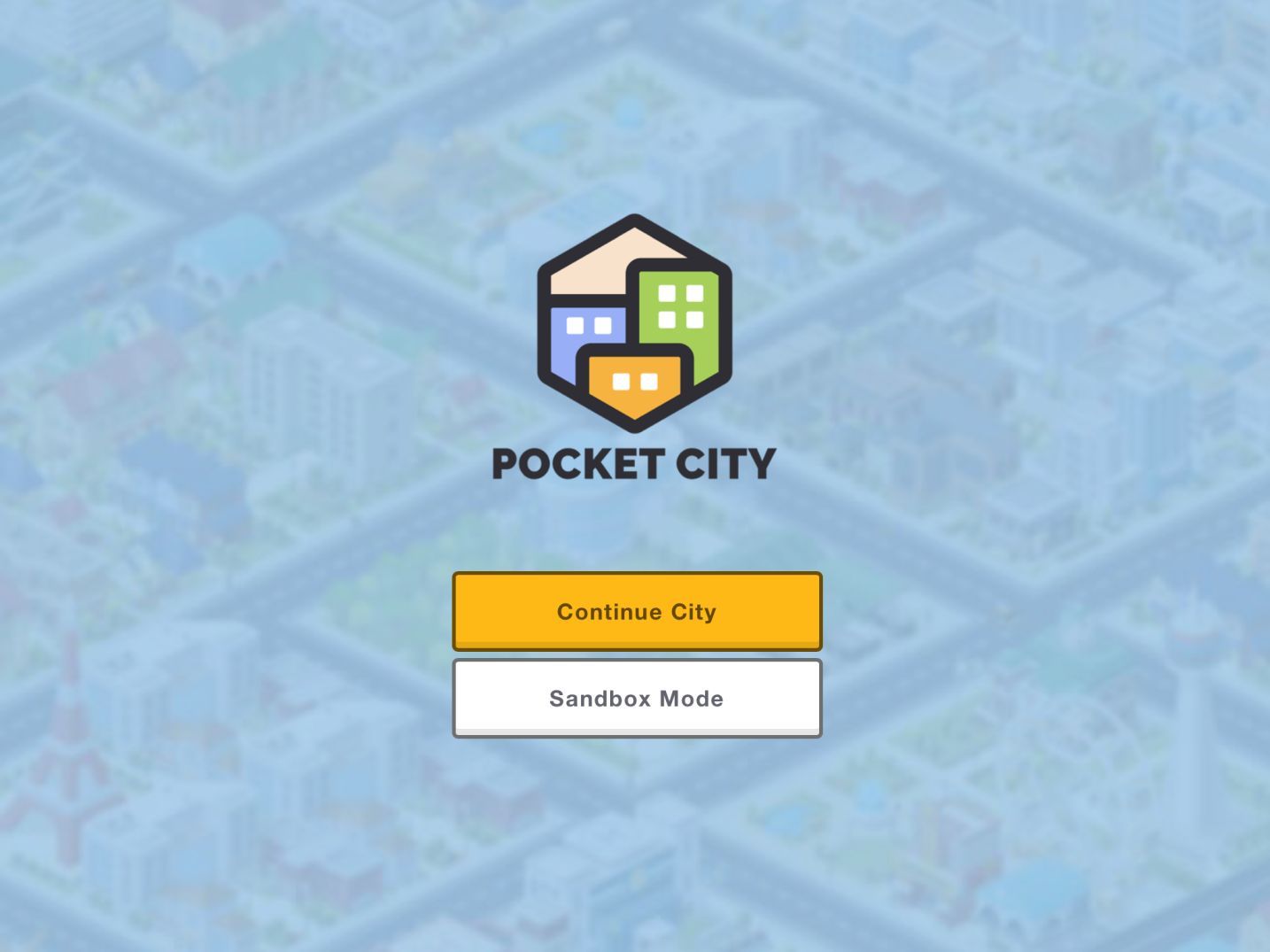 Pocket City (copie d'écran 1 sur Android)
