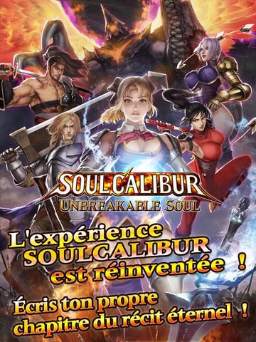 SoulCalibur Unbreakable Soul sur iPhone et iPad