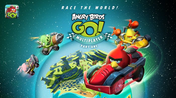 Angry Birds GO dans Piggy Island de Rovio