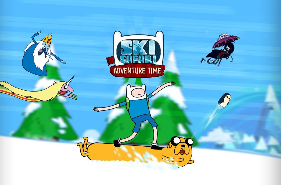 Ski Safari Adventure Time de Cartoon Network
