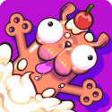 Test Android de Silly Sausage: Doggy Dessert
