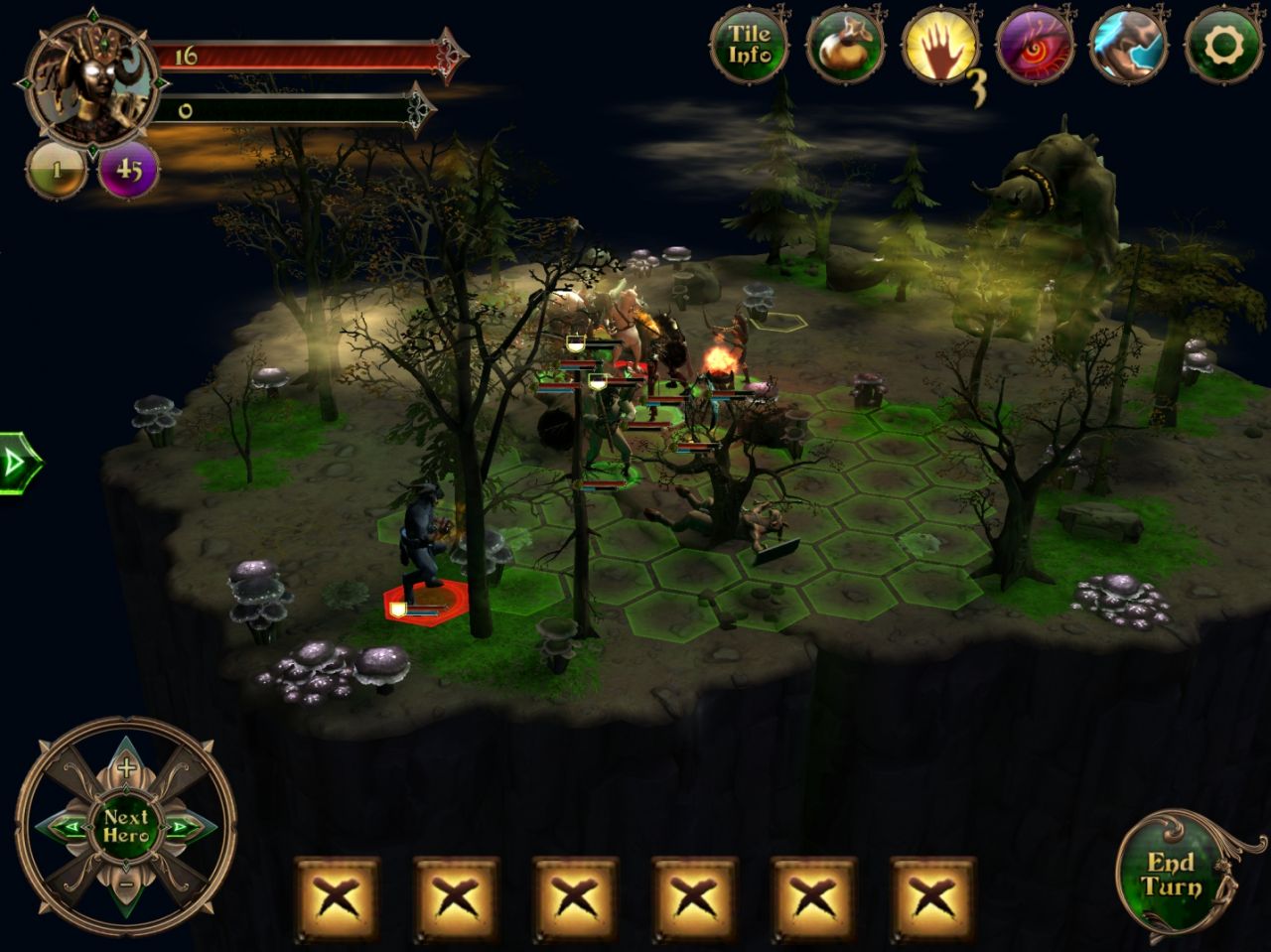 Demon's Rise 2: Lords of Chaos (copie d'écran 4 sur iPhone / iPad)