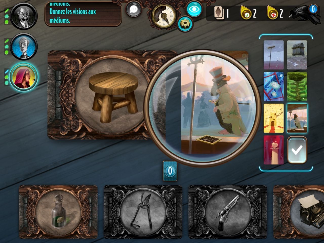 Mysterium: The Board Game (copie d'écran 3 sur Android)
