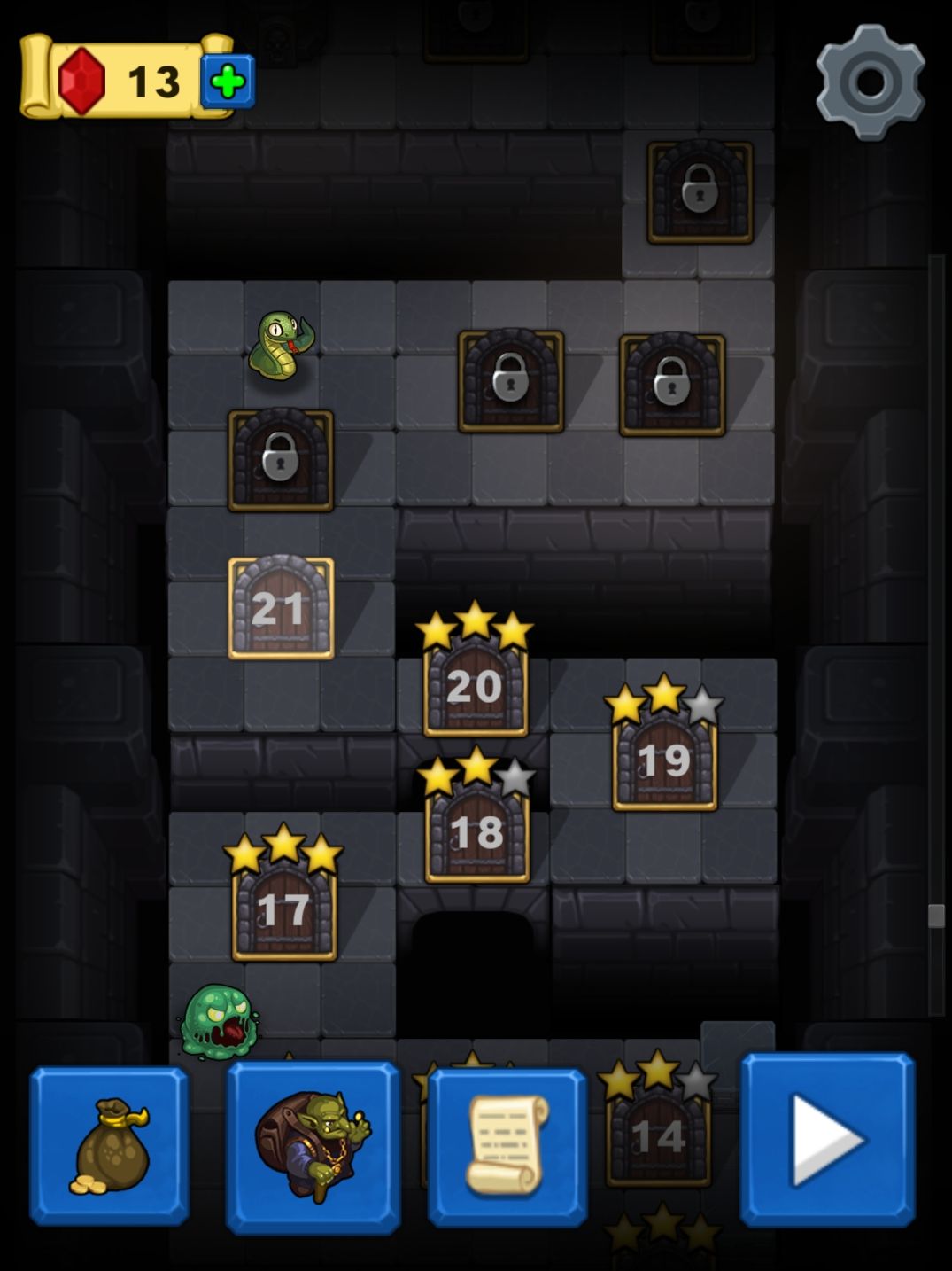 Maze Lord (copie d'écran 1 sur iPhone / iPad)