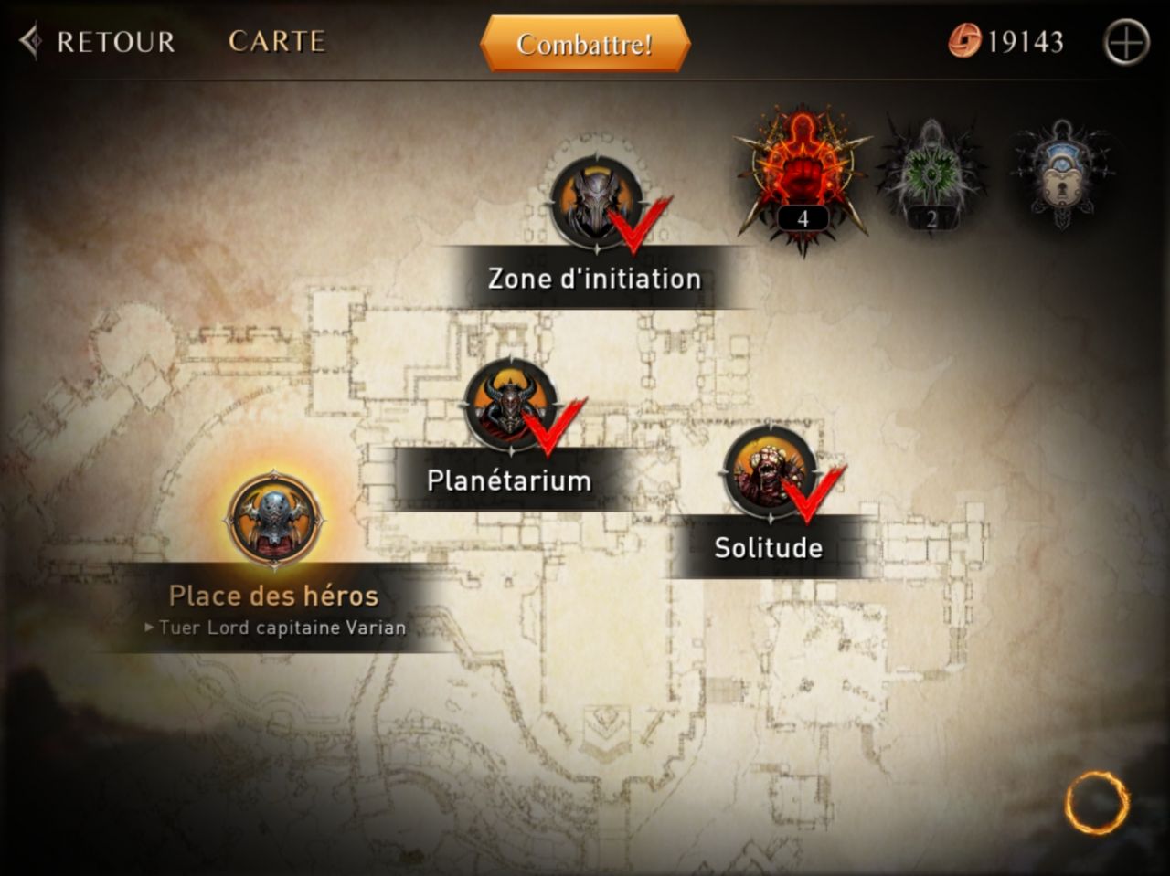 Lords of the Fallen (copie d'écran 1 sur Android)