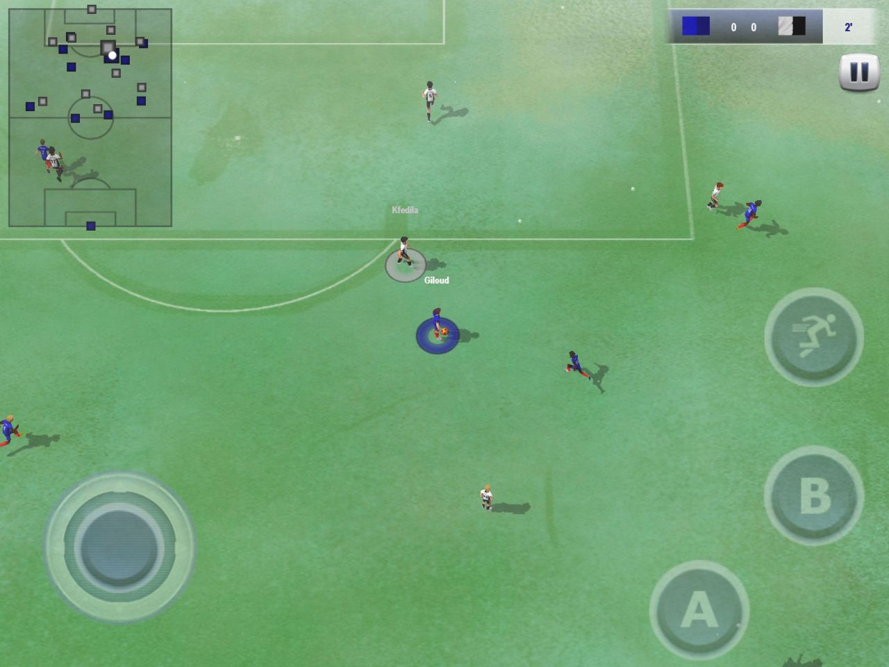 Active Soccer 2 DX (copie d'écran 6 sur Android)