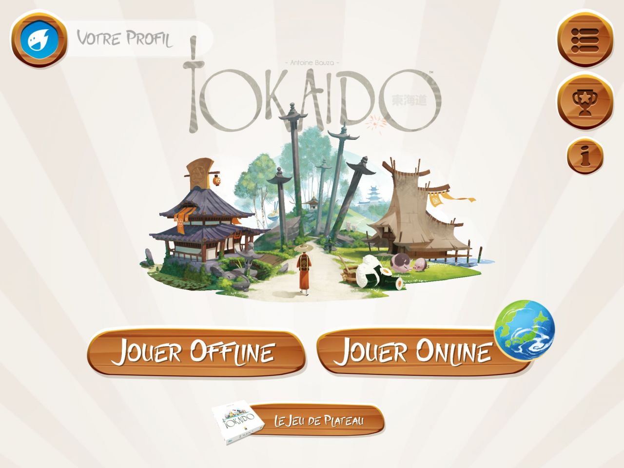 Tokaido™ (copie d'écran 1 sur iPhone / iPad)