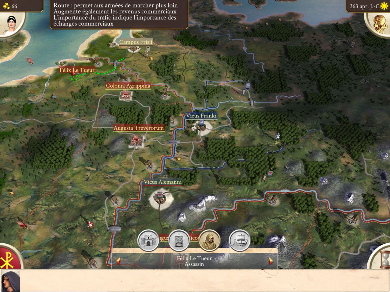 ROME: Total War - Barbarian Invasion (copie d'écran 7 sur iPhone / iPad)