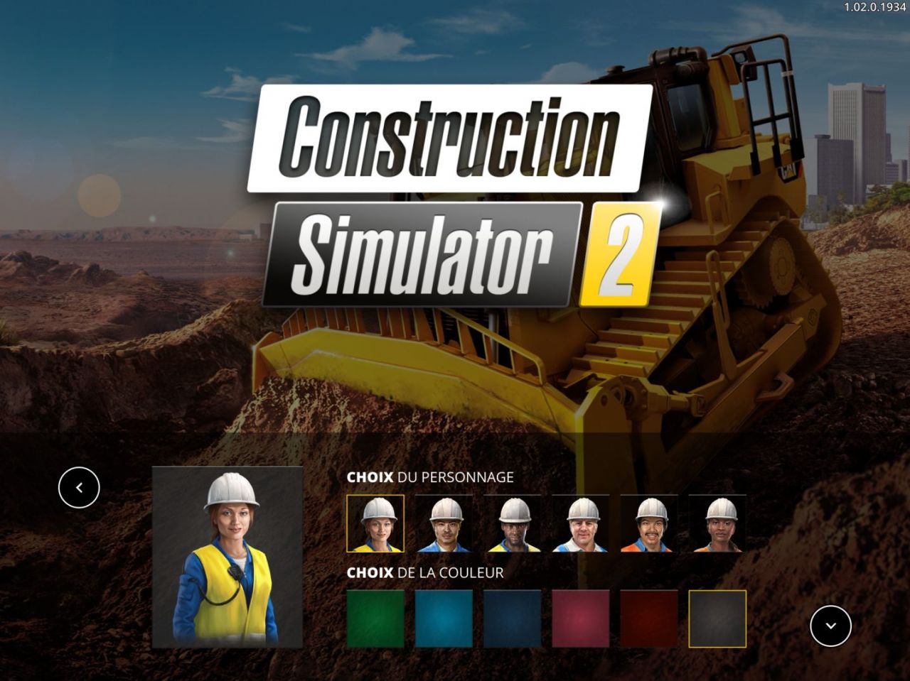 Construction Simulator 2 (copie d'écran 1 sur Android)