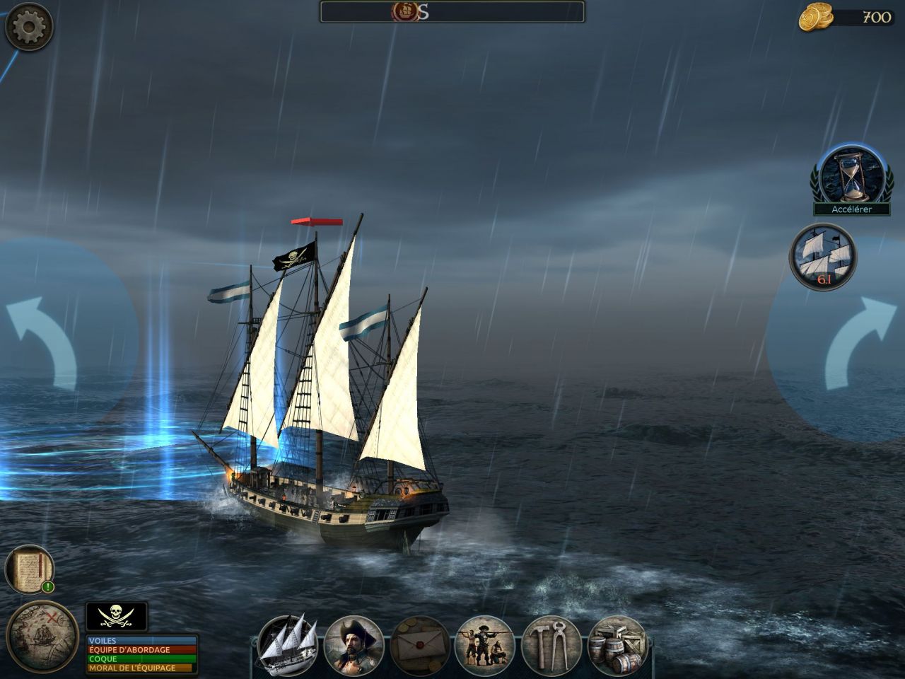 Tempest: Pirate Action RPG (copie d'écran 11 sur Android)
