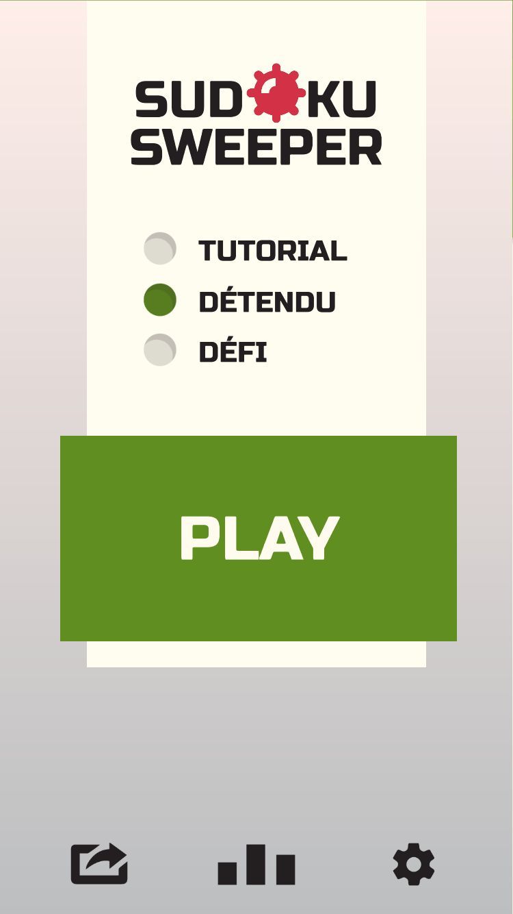 Sudoku Sweeper (copie d'écran 1 sur Android)