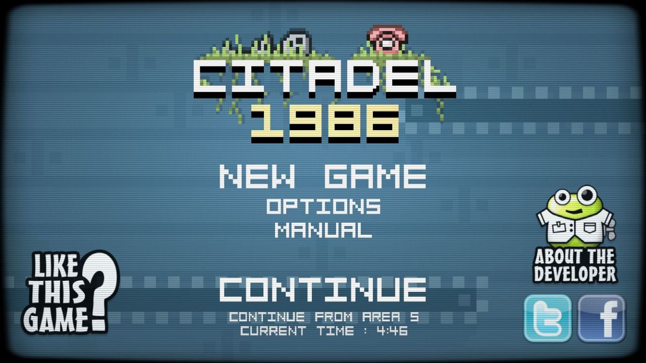 Citadel 1986 (copie d'écran 1 sur Android)