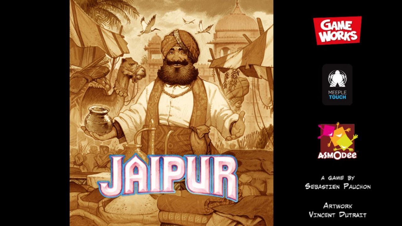 Jaipur : jeu de cartes en duel (copie d'écran 1 sur iPhone / iPad)
