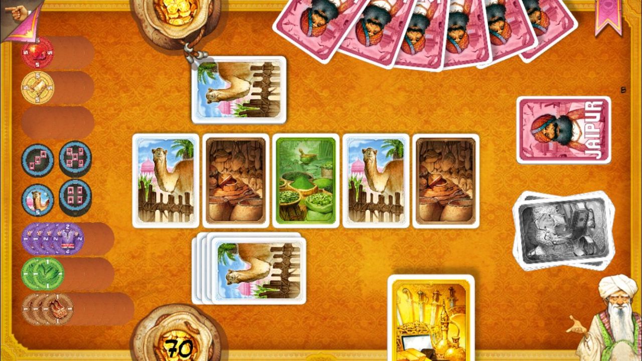 Jaipur : jeu de cartes en duel (copie d'écran 7 sur iPhone / iPad)