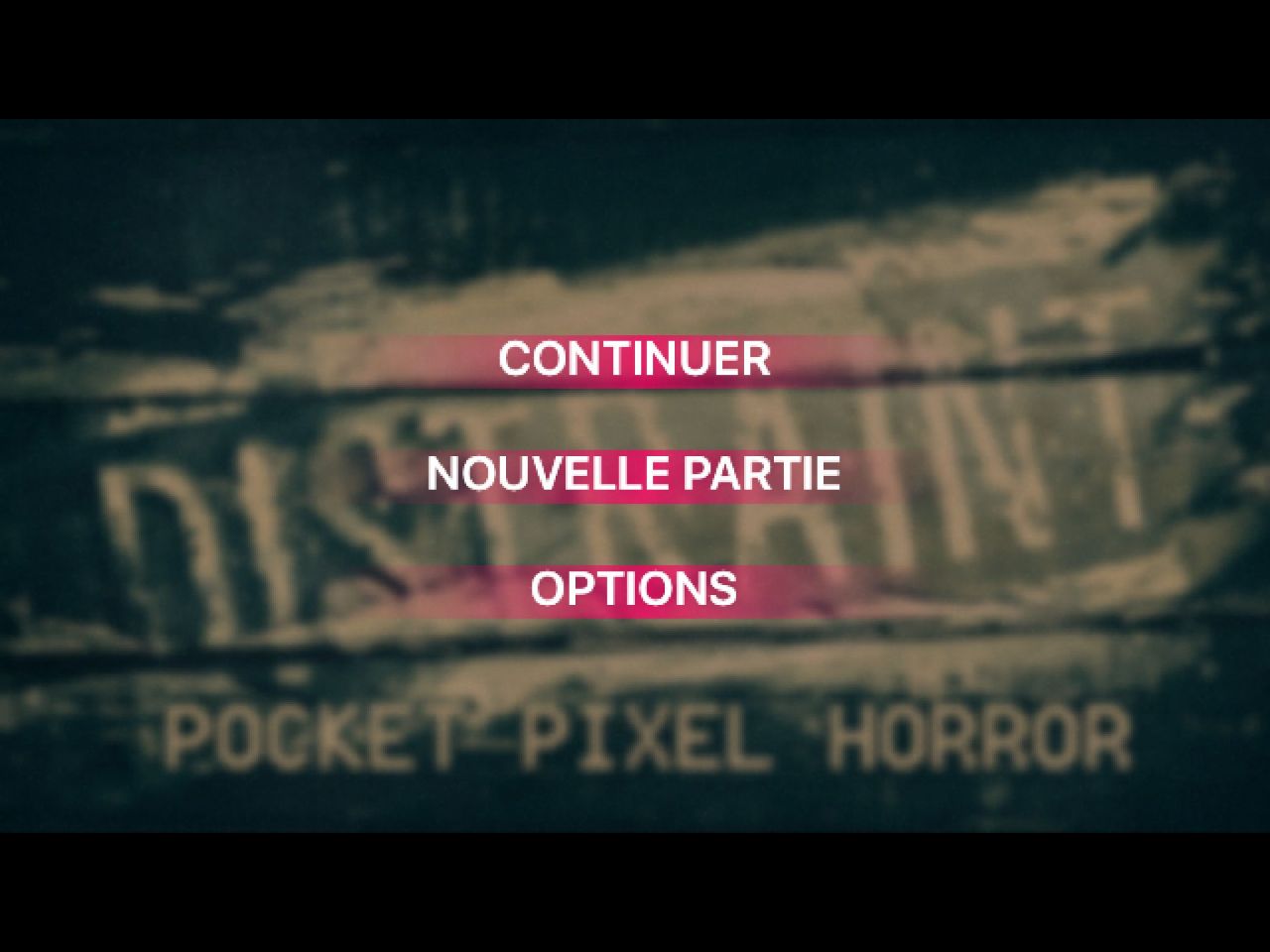 DISTRAINT: Pocket Pixel Horror (copie d'écran 1 sur iPhone / iPad)