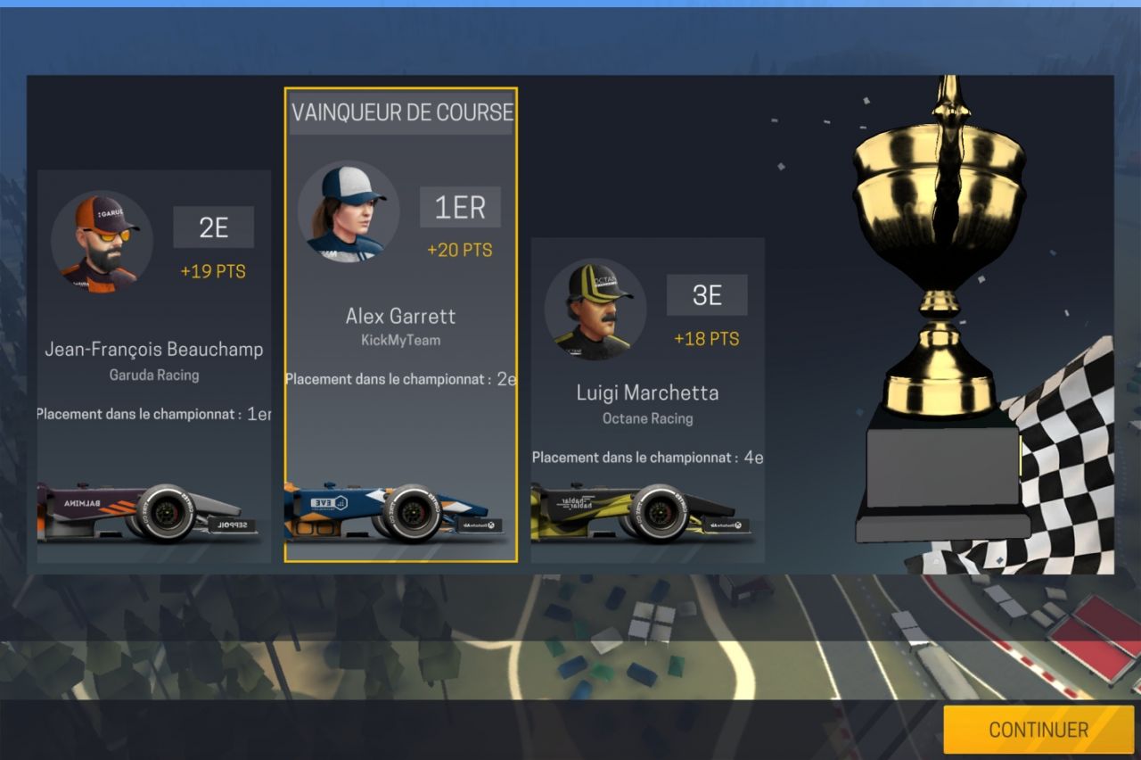 Motorsport Manager Mobile 2 (copie d'écran 9 sur iPhone / iPad)