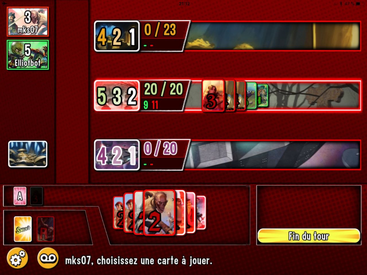 Smash Up- Le jeu de cartes (copie d'écran 5 sur Android)