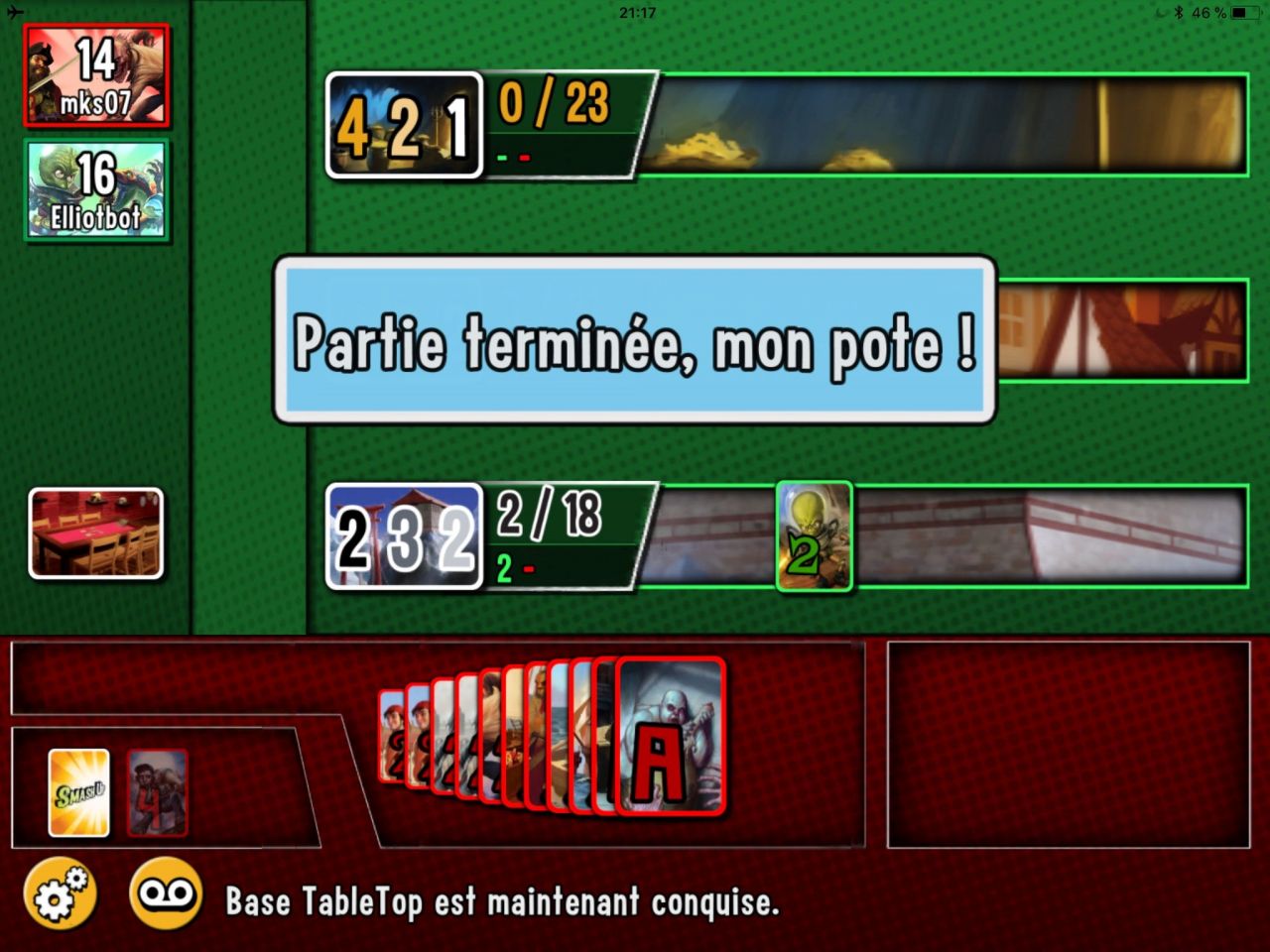 Smash Up- Le jeu de cartes (copie d'écran 8 sur Android)