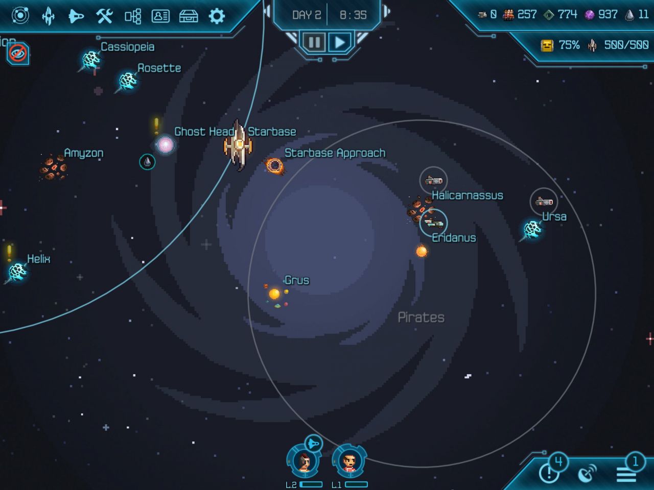 Halcyon 6: Starbase Commander (copie d'écran 11 sur iPhone / iPad)