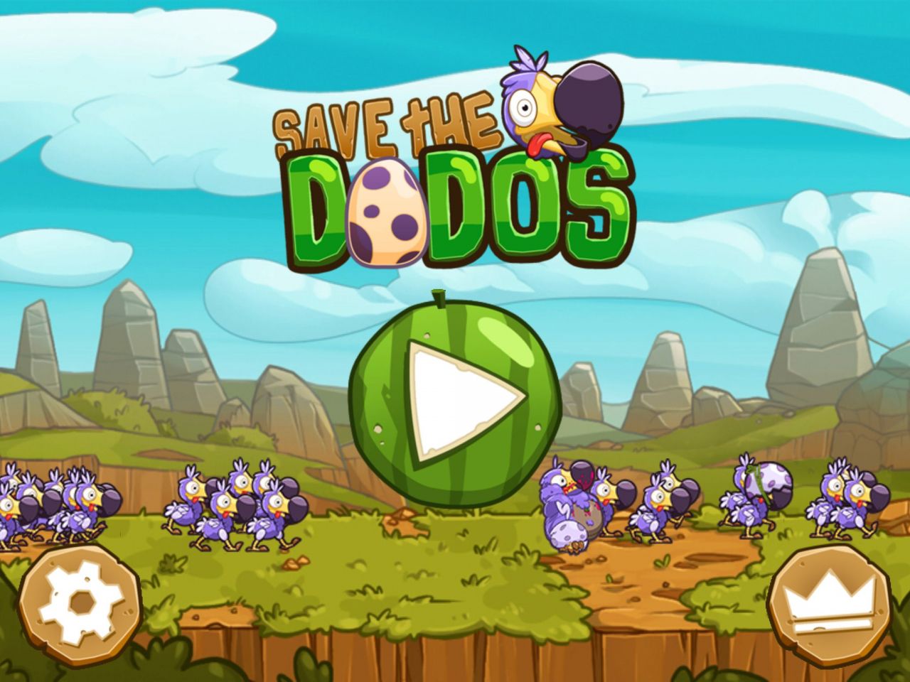 Save the Dodos (copie d'écran 1 sur iPhone / iPad)