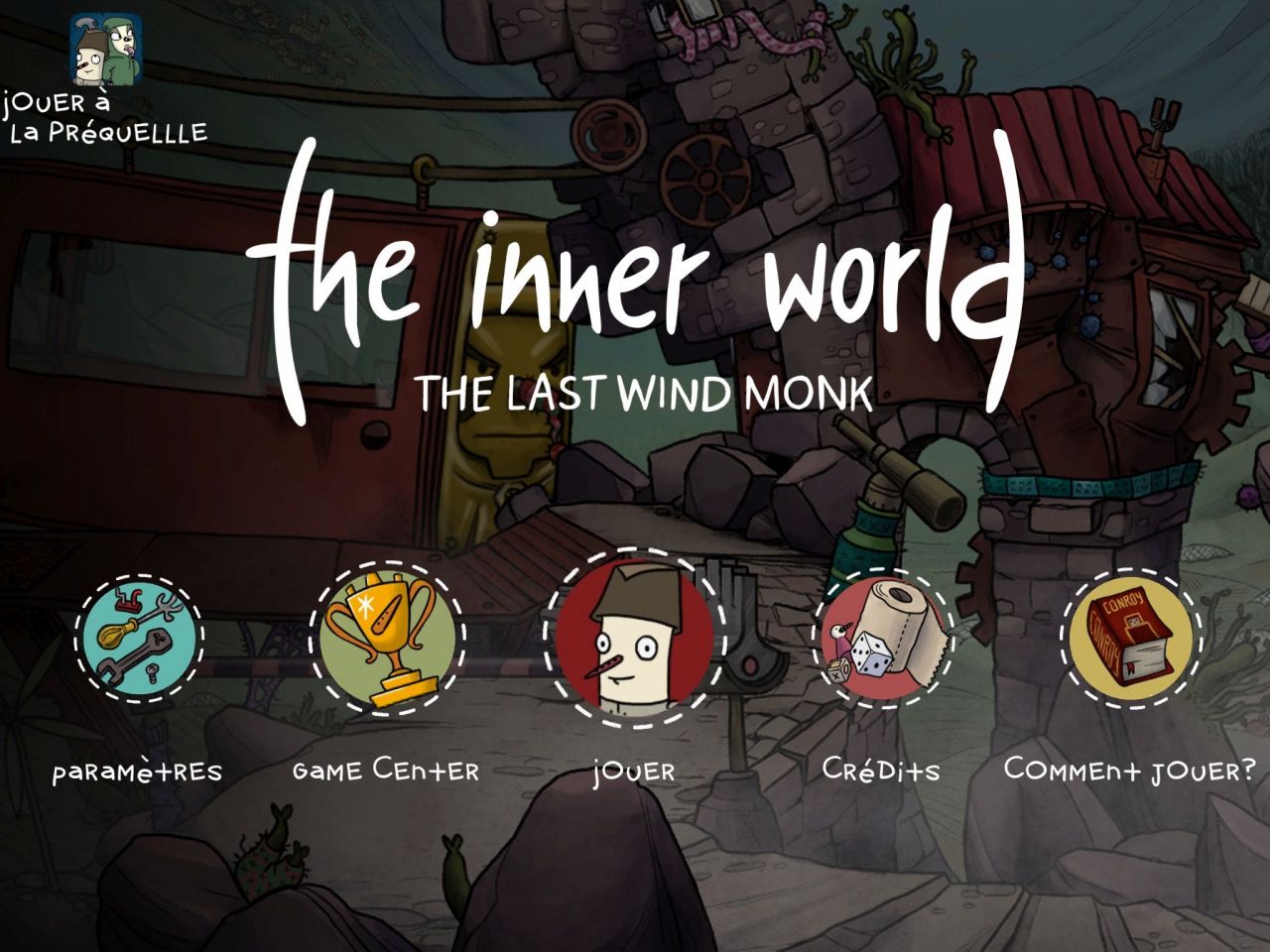 The Inner World - The Last Wind Monk (copie d'écran 1 sur Android)
