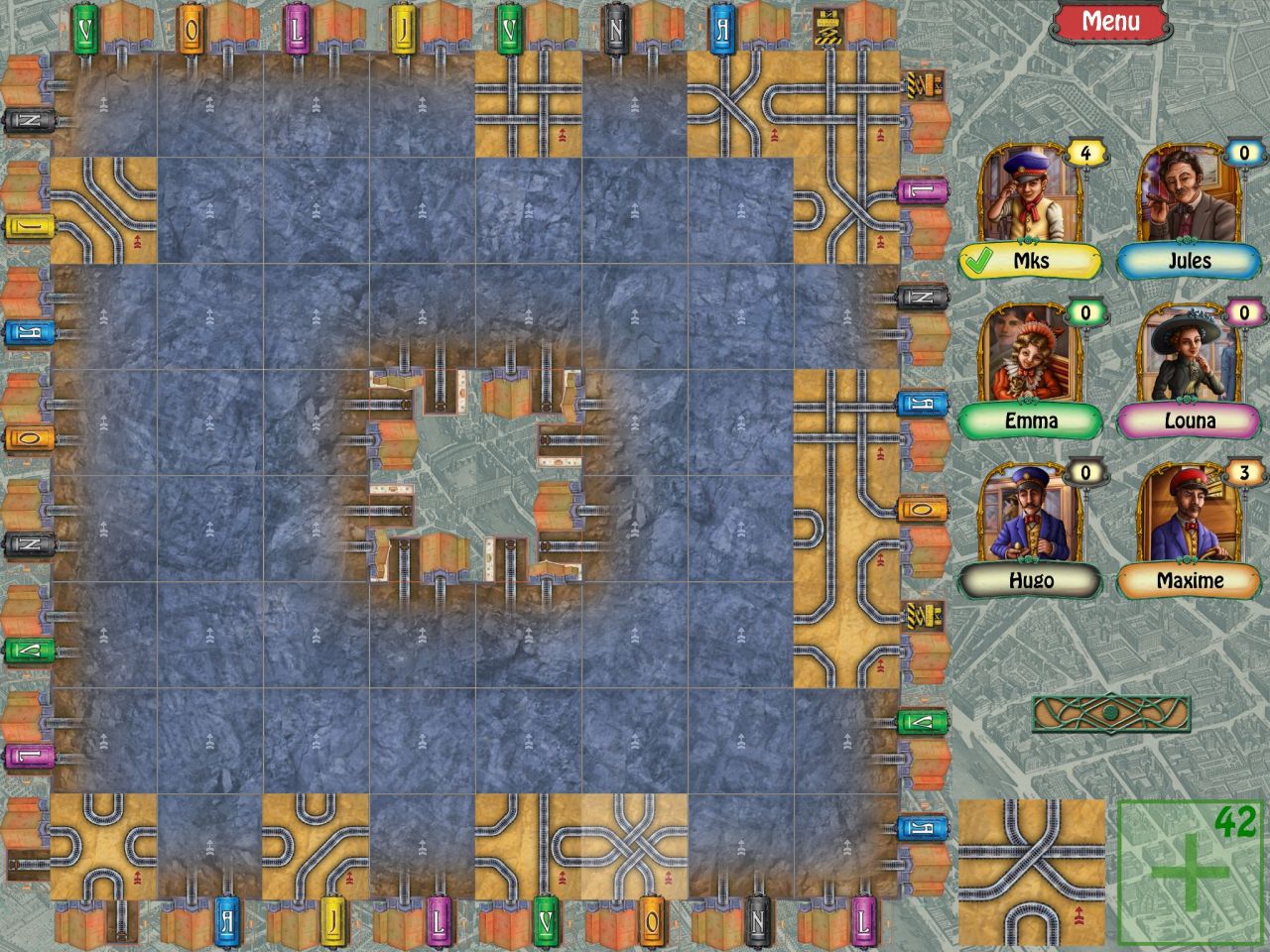 Metro - the board game (copie d'écran 7 sur Android)