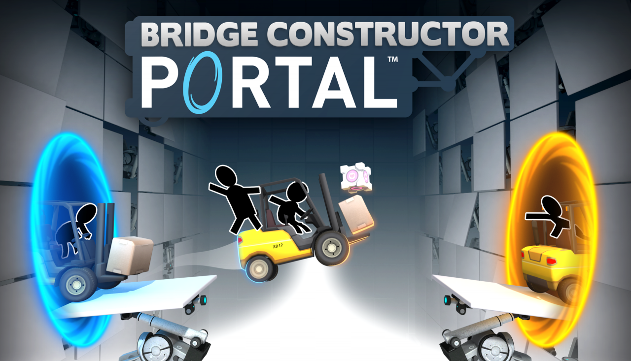 Bridge Constructor Portal de Headup Games et ClockStone Software