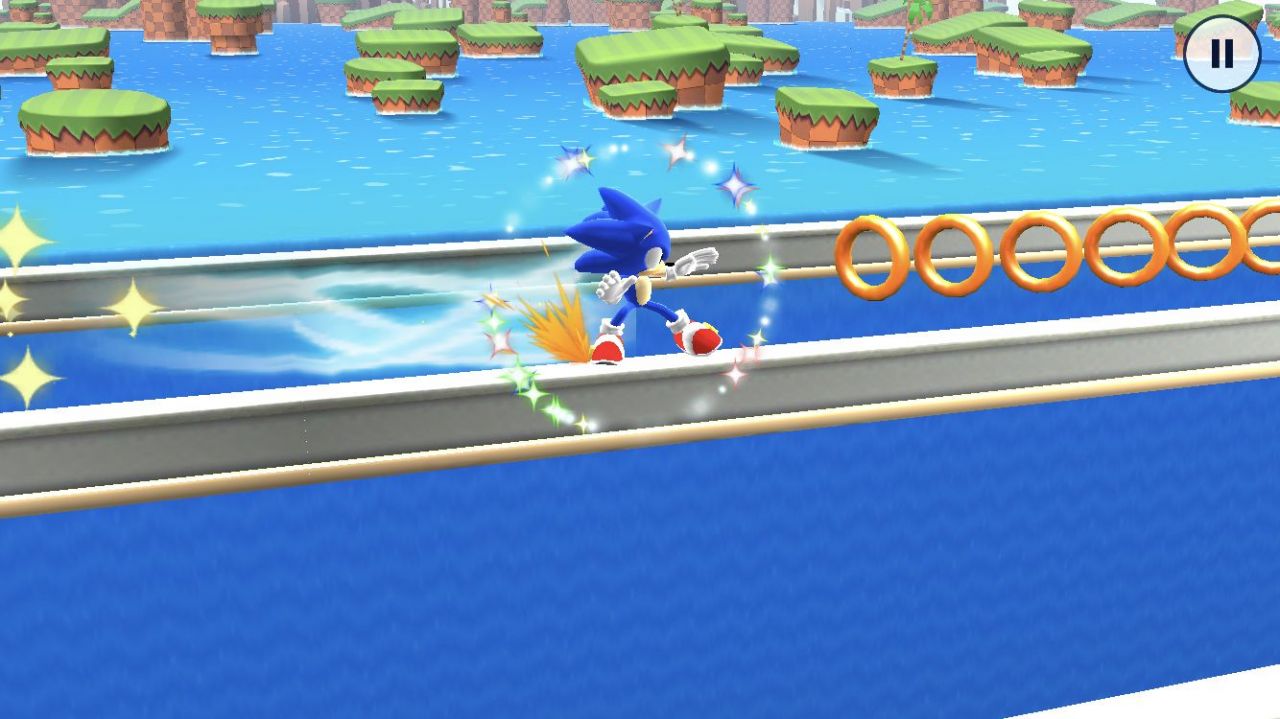 Sonic Runners Adventure (copie d'écran 7 sur Android)