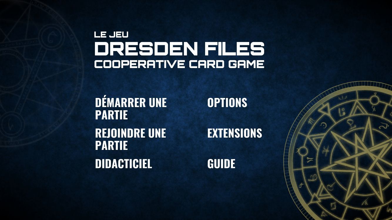 The Dresden Files Cooperative Card Game (copie d'écran 3 sur Android)