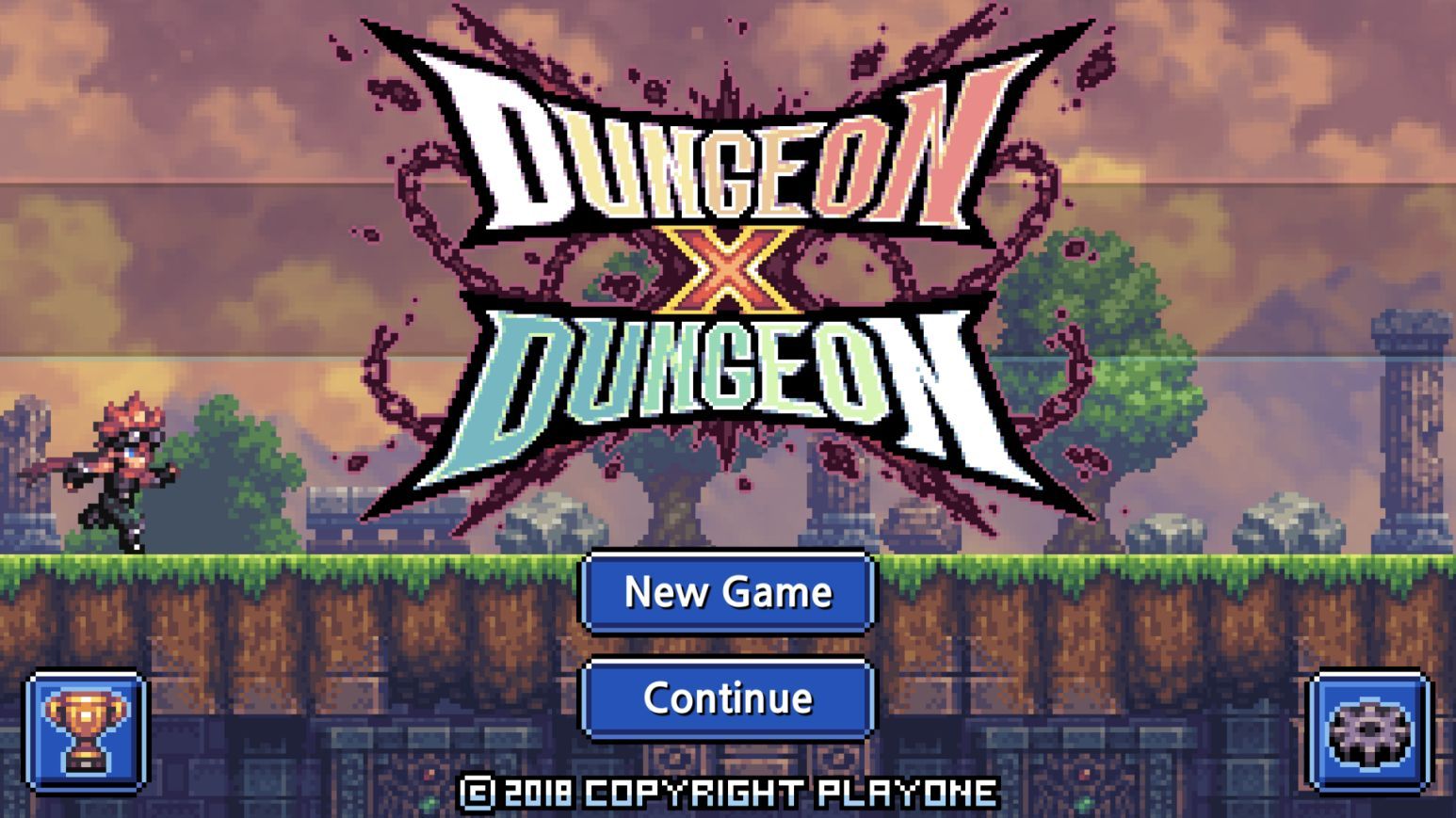 Dungeon X Dungeon (copie d'écran 1 sur iPhone / iPad)