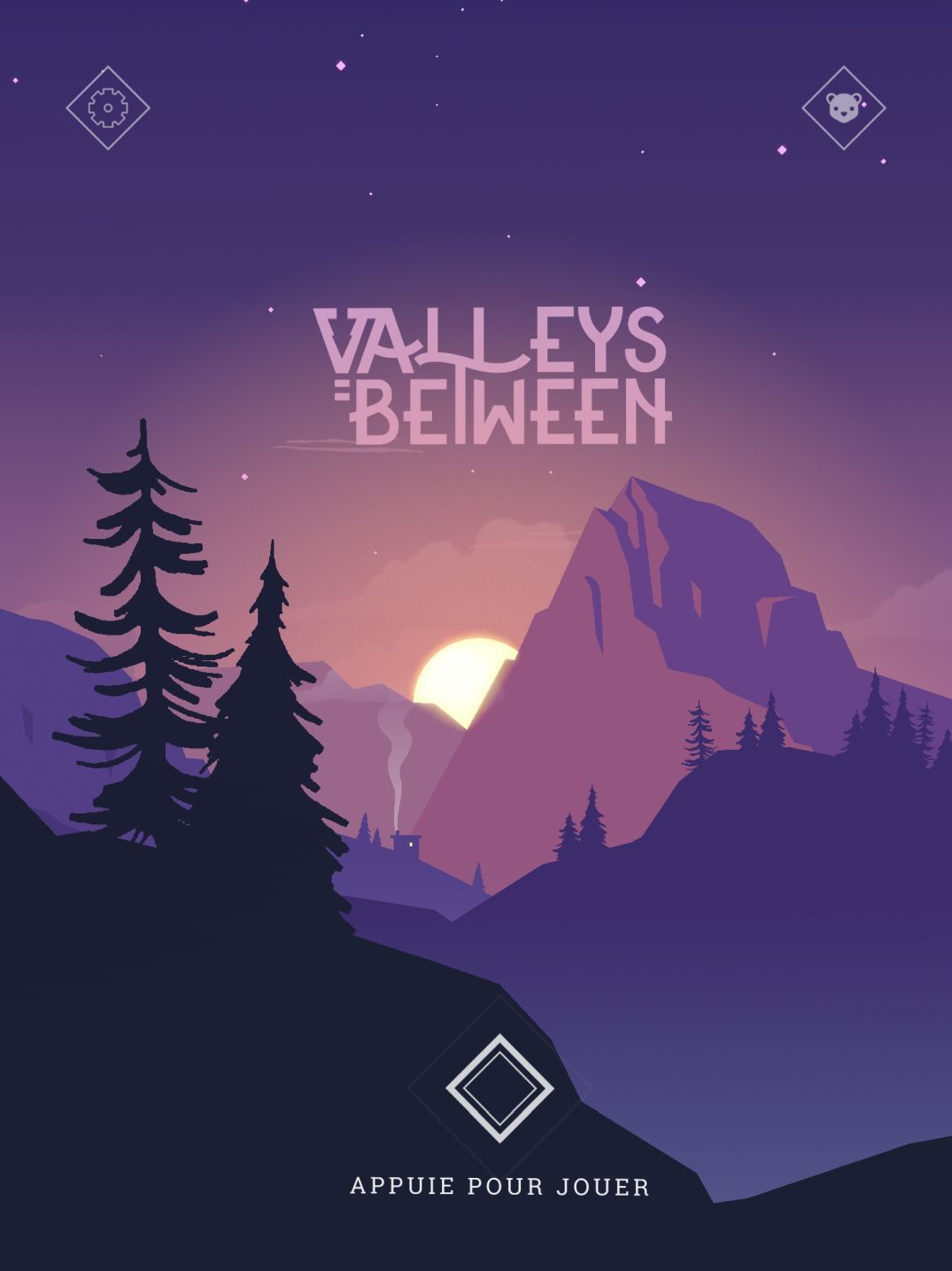 Valleys Between (copie d'écran 1 sur iPhone / iPad)