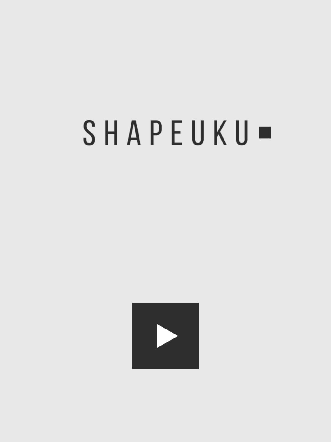 Shapeuku - Shape Puzzle Game (copie d'écran 1 sur iPhone / iPad)