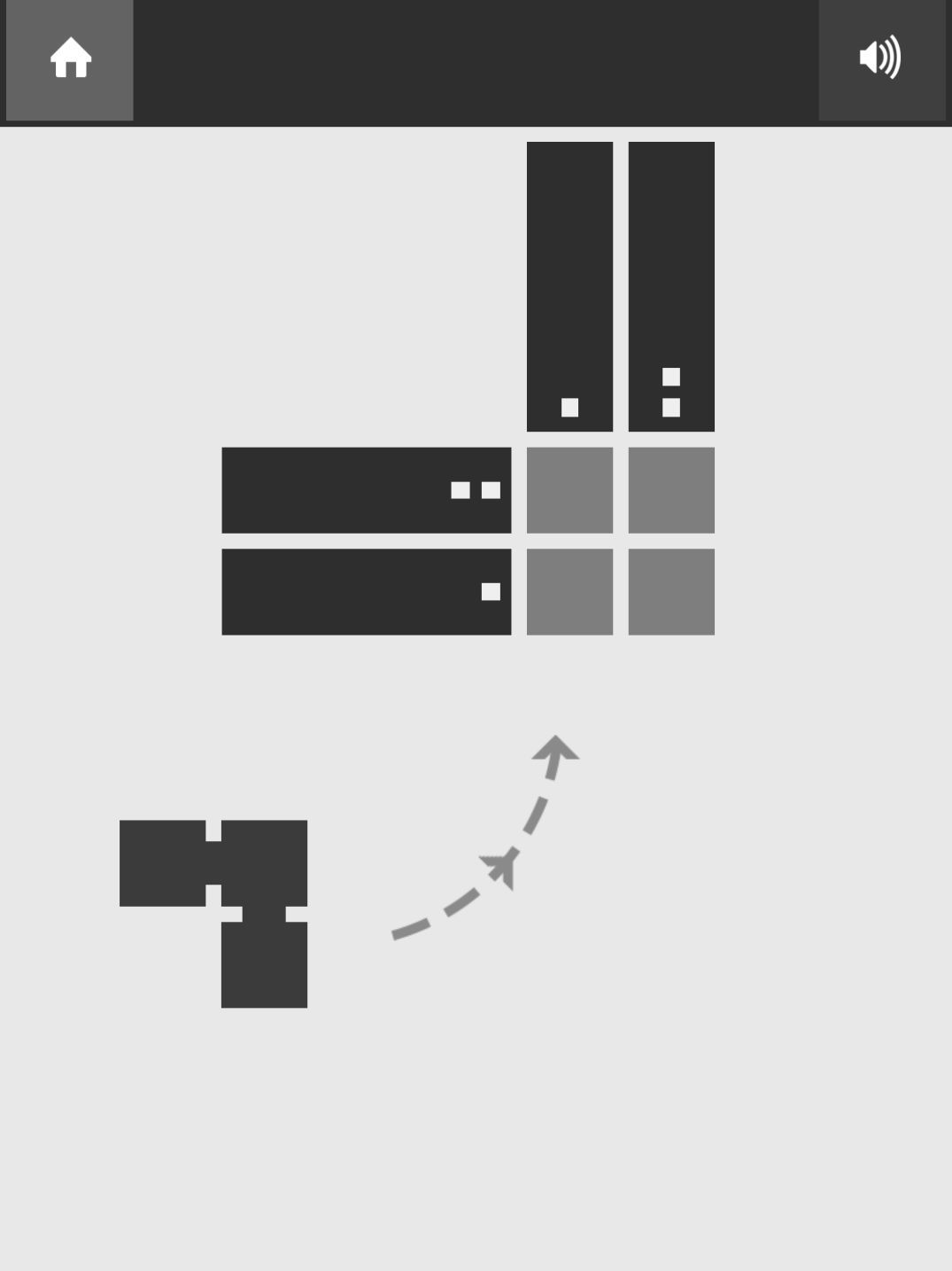 Shapeuku - Shape Puzzle Game (copie d'écran 2 sur iPhone / iPad)