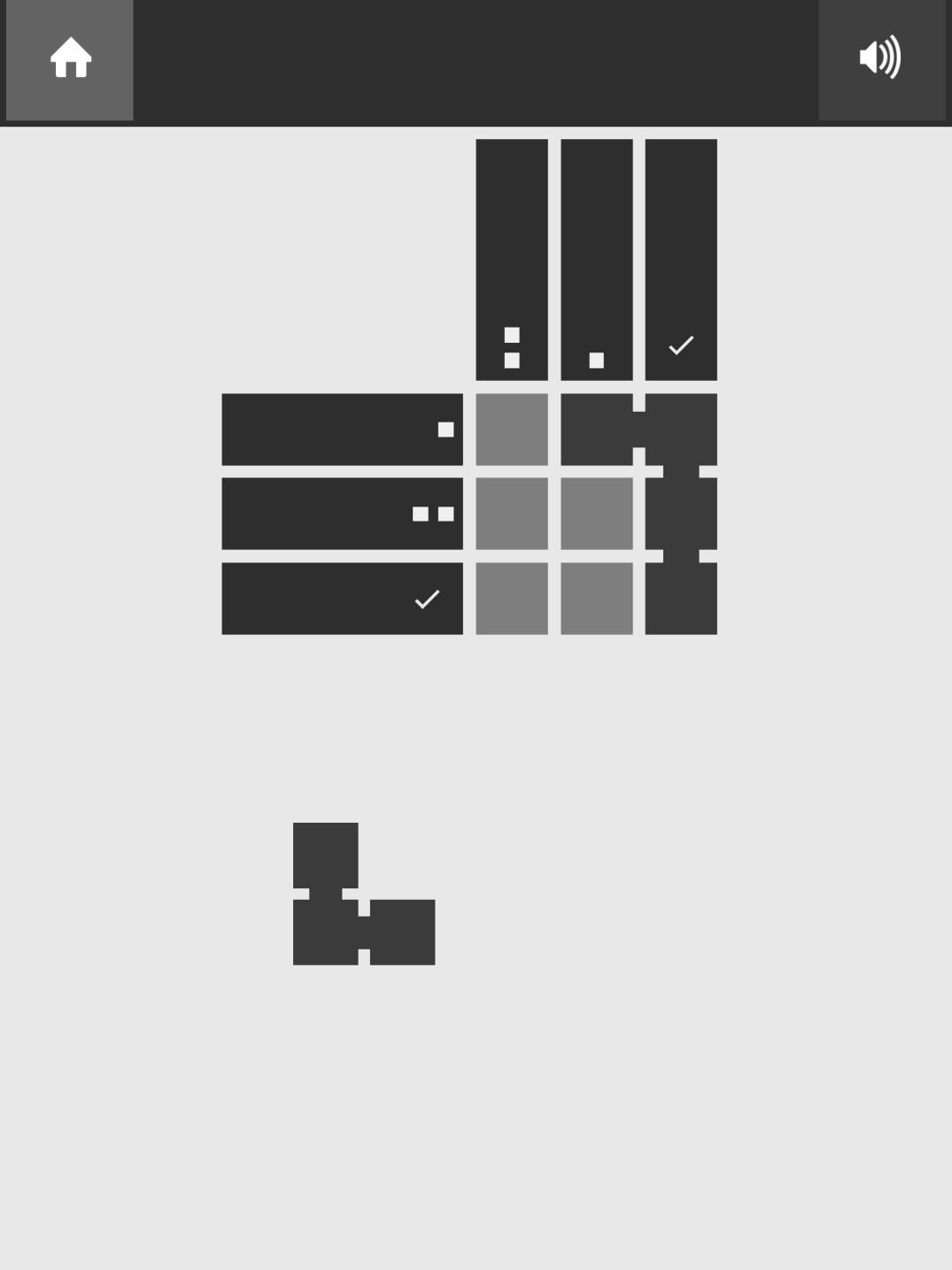 Shapeuku - Shape Puzzle Game (copie d'écran 3 sur iPhone / iPad)